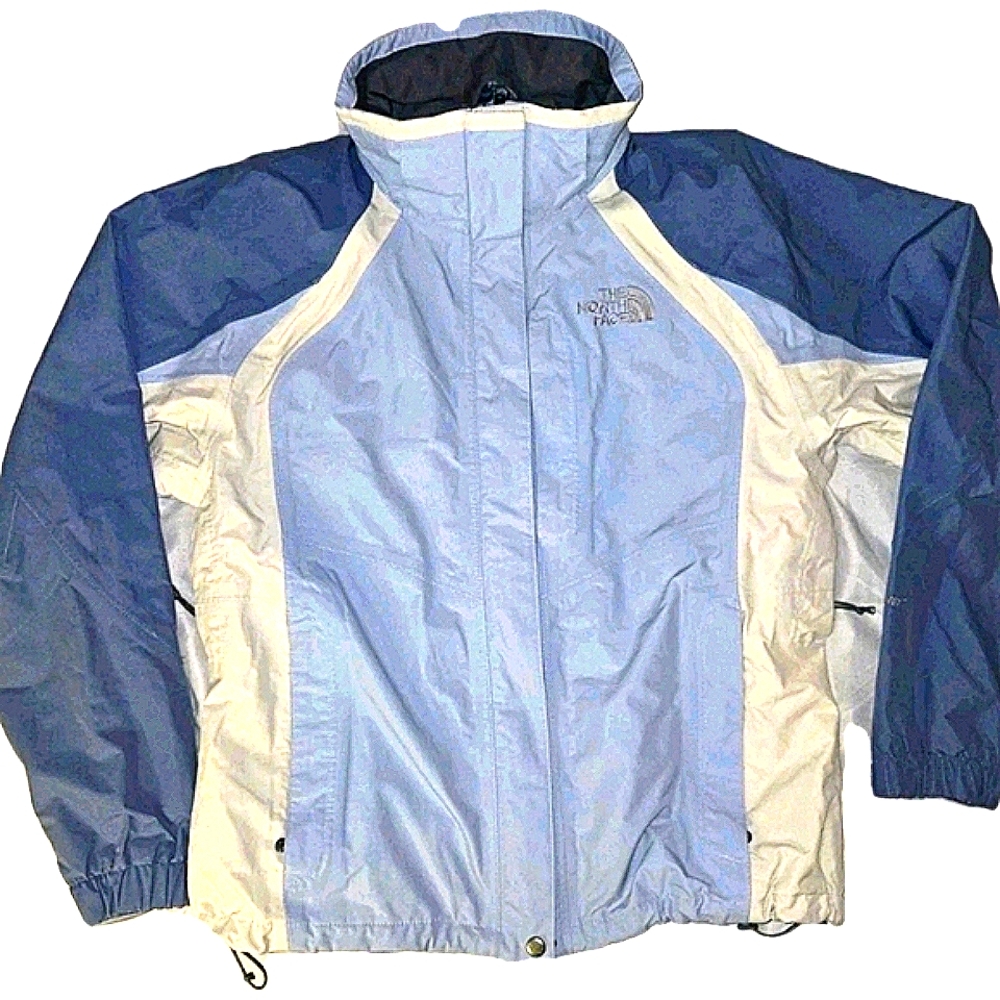 The North Face Powder Blue and White Jacket Womens Size M